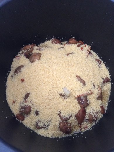 Плов из кускуса и утиной грудки - Шаг 10