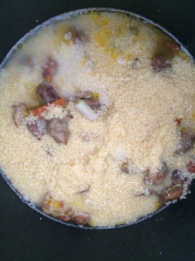 Плов из кускуса и утиной грудки - Шаг 11