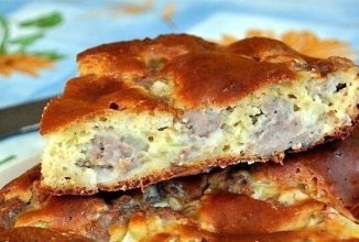 Пирог с мясом