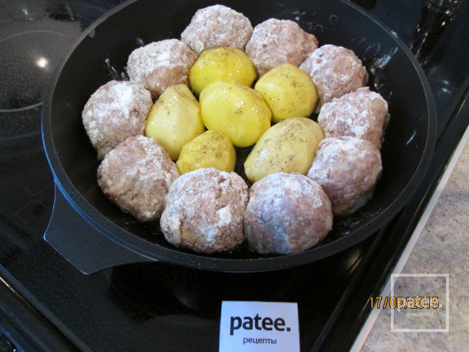 Тушенные тефтели - Шаг 7