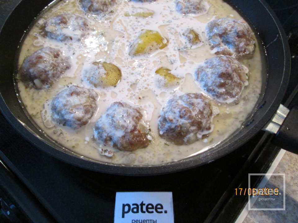 Тушенные тефтели - Шаг 10