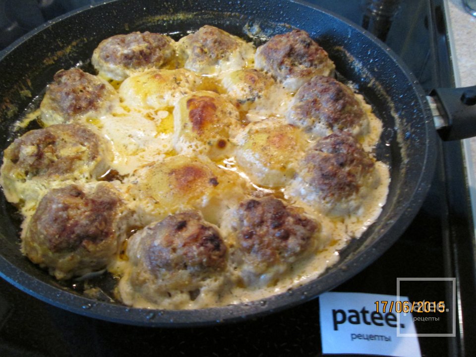 Тушенные тефтели - Шаг 11