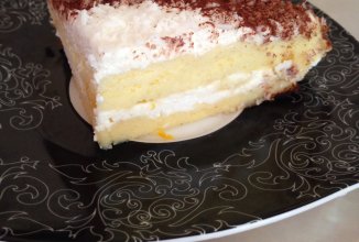 Нежный ПП бисквитный тортик