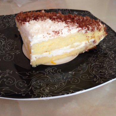 Нежный ПП бисквитный тортик - Шаг 1