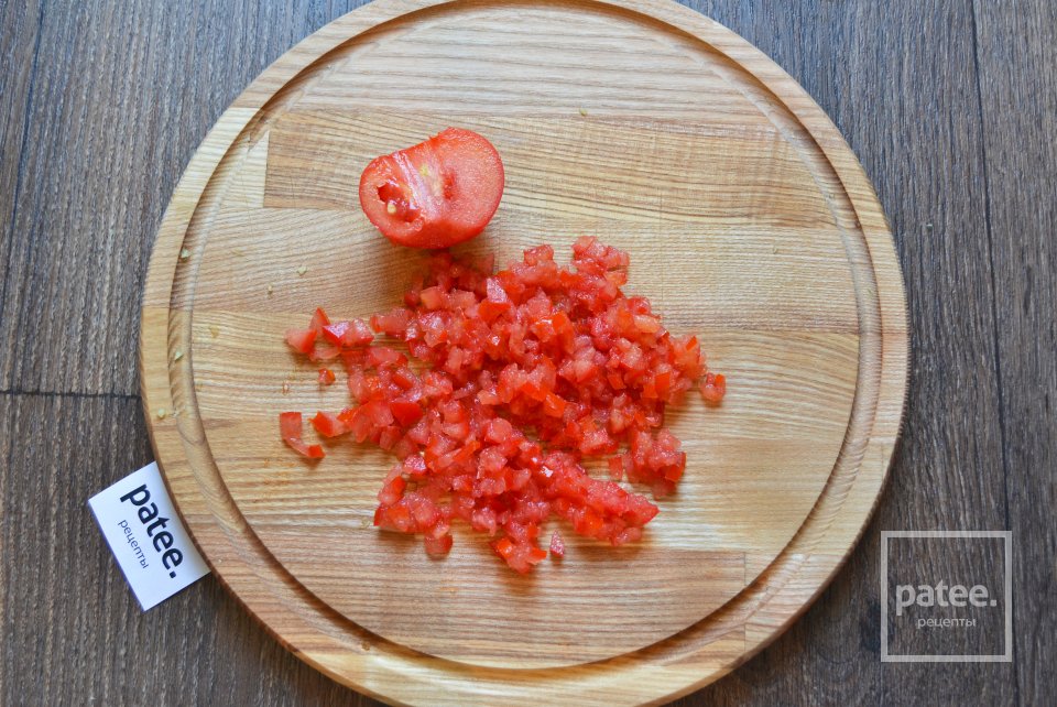 Салат с булгуром и мятой - Шаг 5