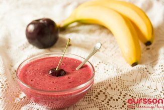 Смузи "Дуэт банана и сливы"