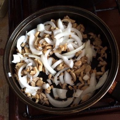 Бифстроган - Шаг 1