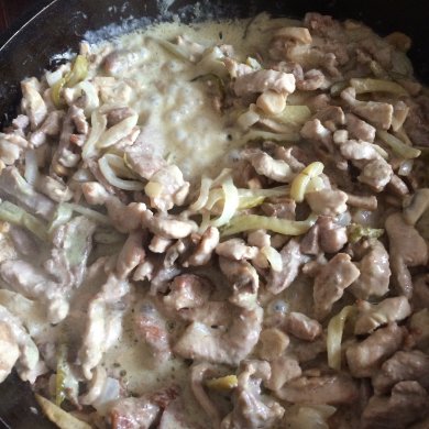 Бифстроган - Шаг 3