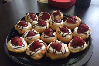 Профитроли летние