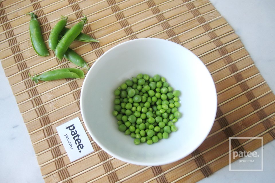 Суп со шпинатом и зеленым горошком - Шаг 8