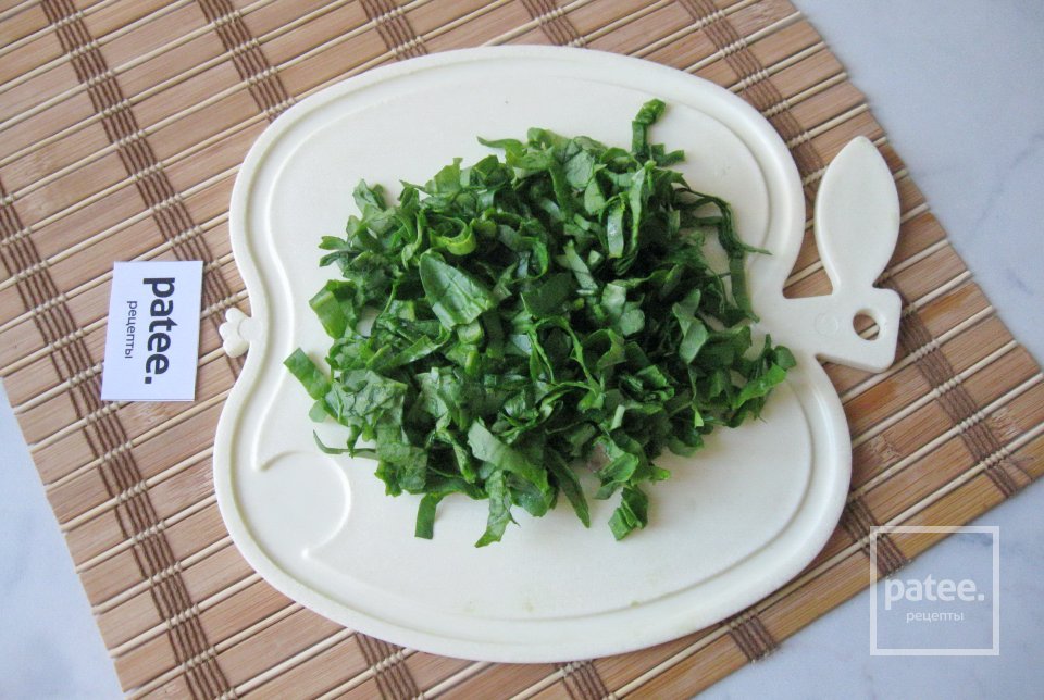 Суп со шпинатом и зеленым горошком - Шаг 10