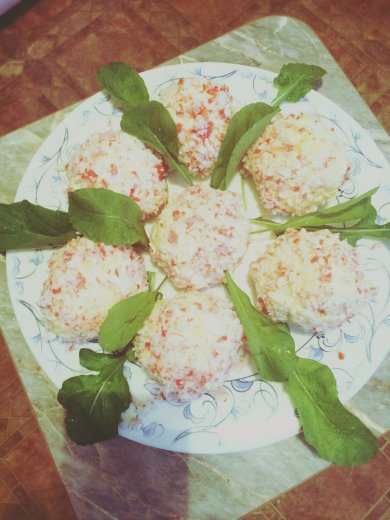 Крабовые рафаэлло - Шаг 10