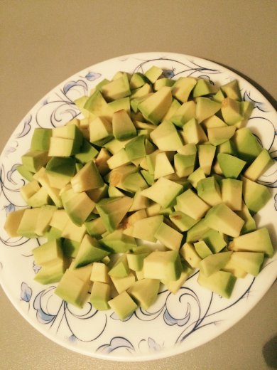 Паста с авокадо курицей и томатами - Шаг 5