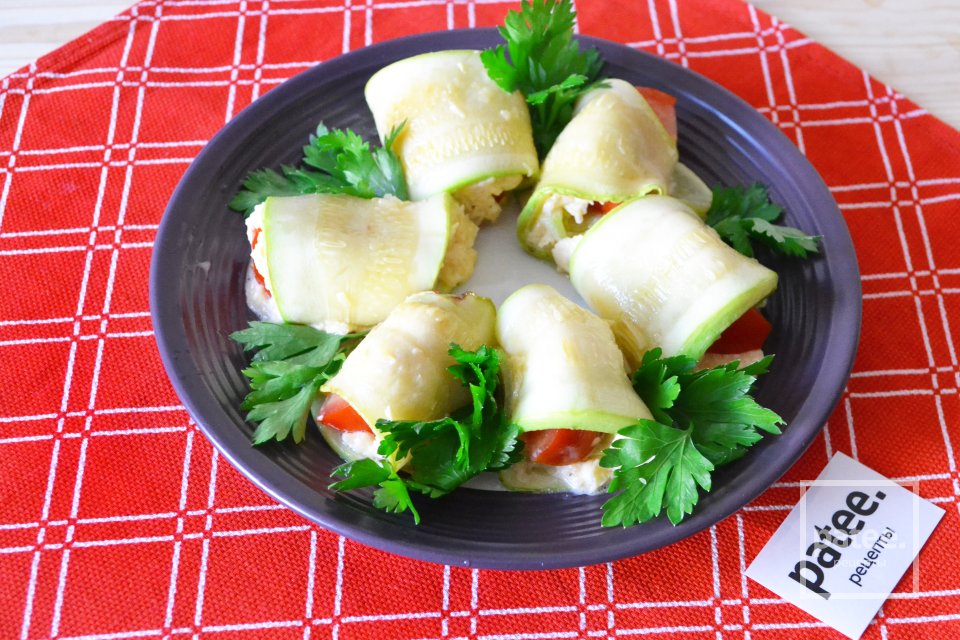 Тещин язык из кабачков - Шаг 10