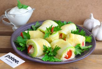 Тещин язык из кабачков