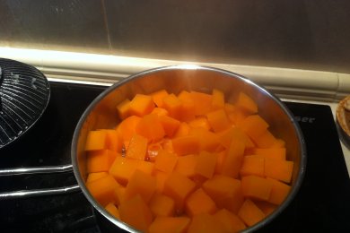 Кутабы с тыквой - приготовление