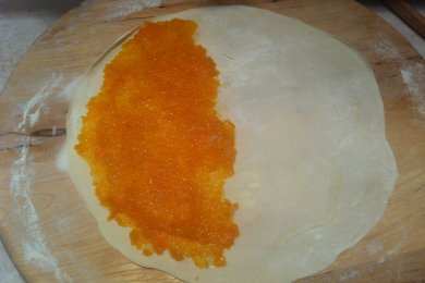 Кутабы с тыквой - приготовление