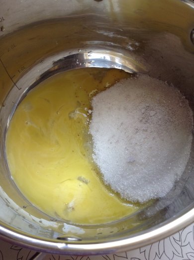 Пирог "Зебра" - Шаг 1