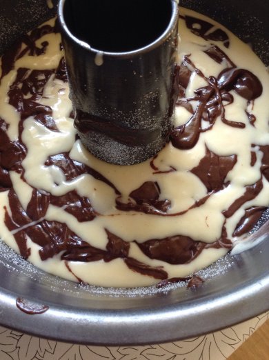 Пирог "Зебра" - Шаг 9