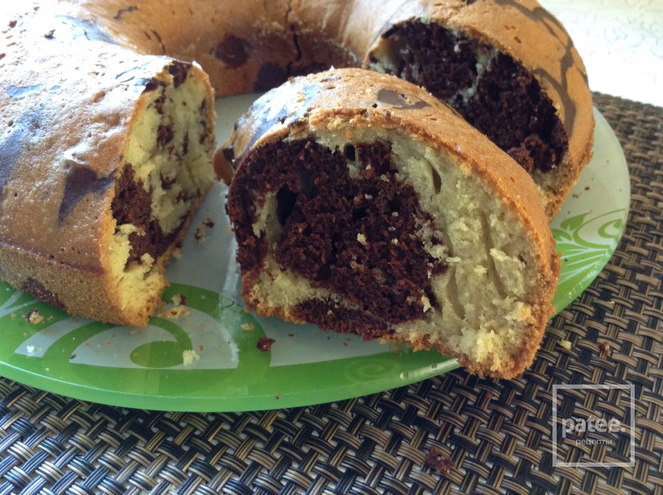 Пирог "Зебра" - Шаг 10