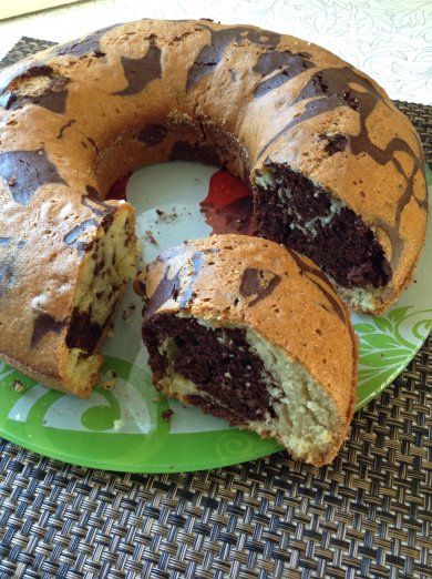 Пирог "Зебра" - Шаг 11