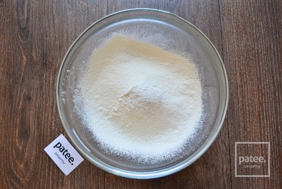 Киш с адыгейским сыром и шампиньонами - Шаг 3