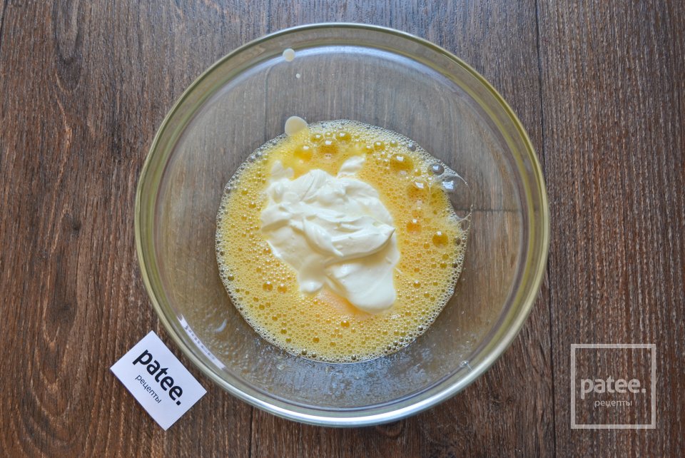 Киш с адыгейским сыром и шампиньонами - Шаг 9