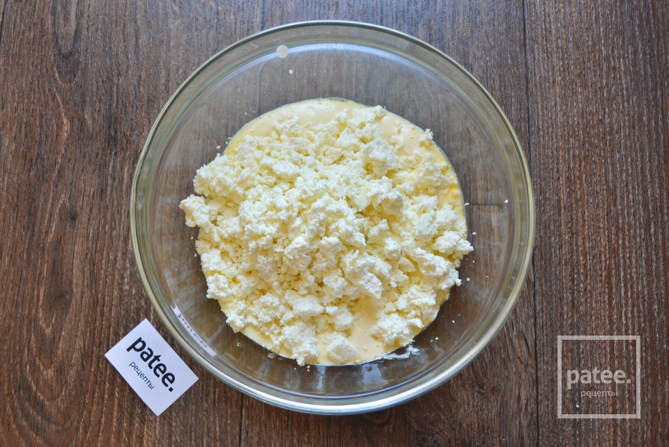 Киш с адыгейским сыром и шампиньонами - Шаг 10