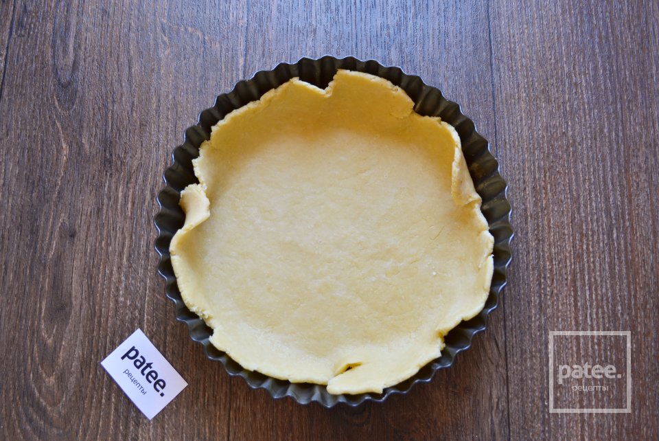 Киш с адыгейским сыром и шампиньонами - Шаг 11