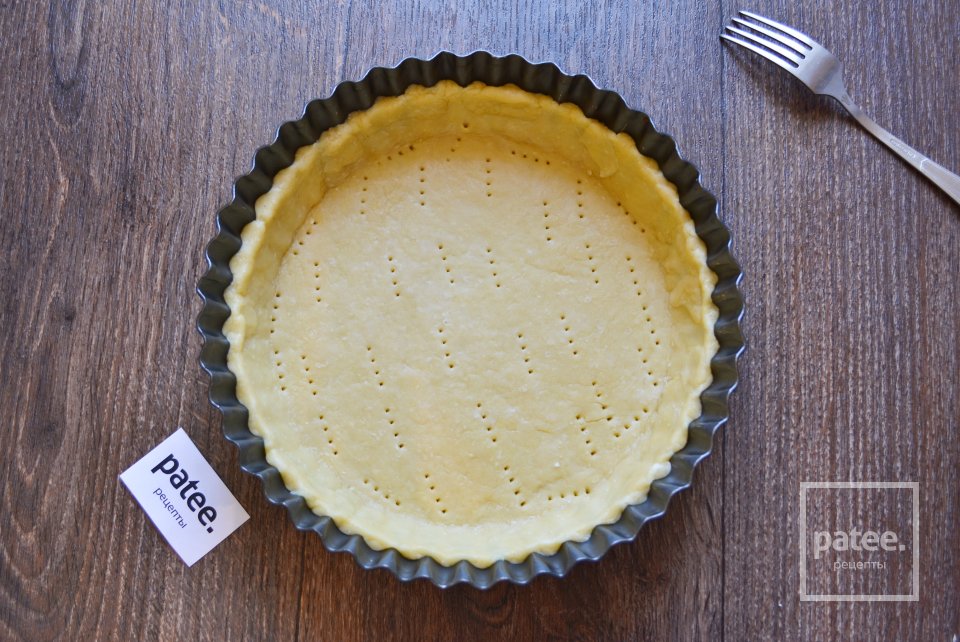 Киш с адыгейским сыром и шампиньонами - Шаг 12