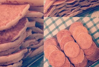 Пышные оладушки.