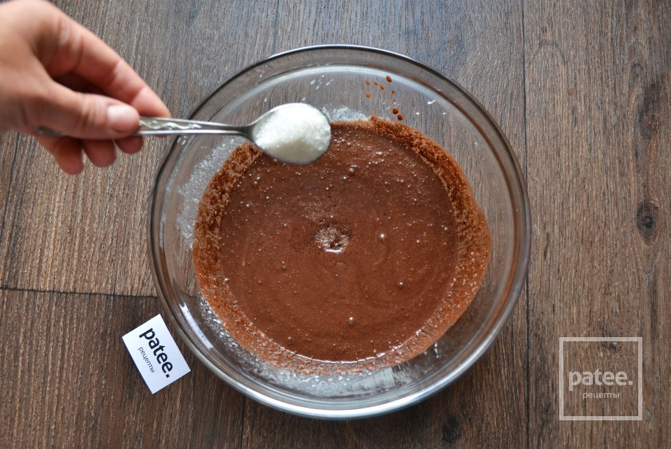 Шоколадные вареники с вишней на пару - Шаг 9