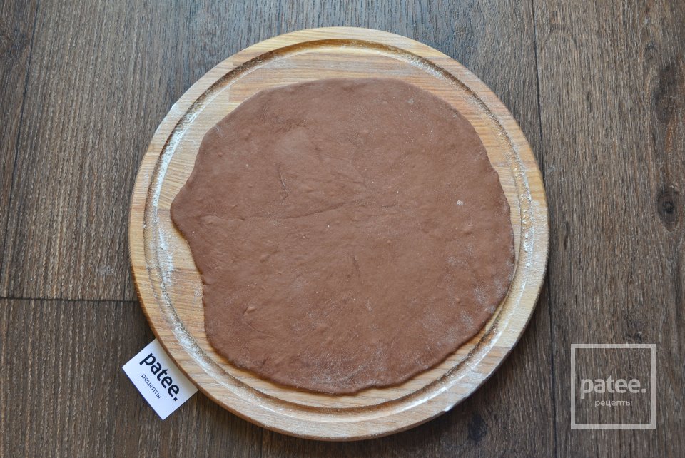 Шоколадные вареники с вишней на пару - Шаг 14