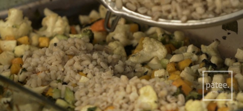 Перлотто с овощами и адыгейским сыром - Шаг 5