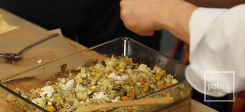 Перлотто с овощами и адыгейским сыром - Шаг 6