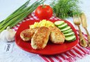 Куриные котлеты с картофелем и сыром