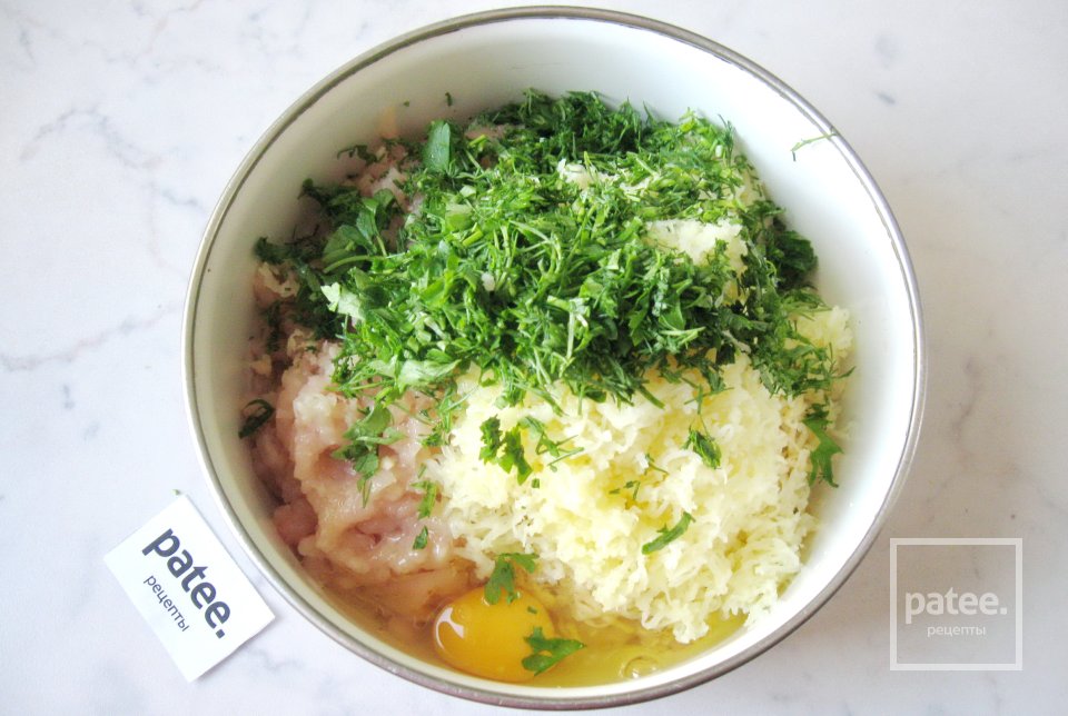Куриные котлеты с картофелем и сыром - Шаг 8