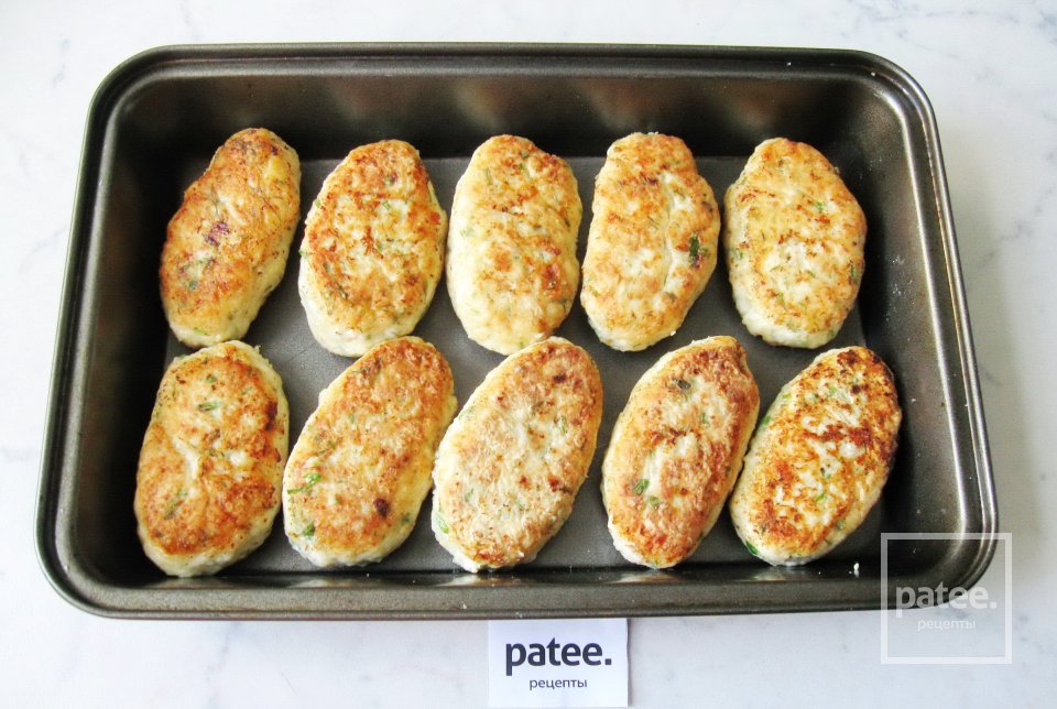 Куриные котлеты с картофелем и сыром - Шаг 13