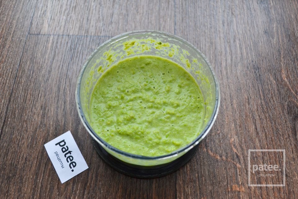 Сливочный суп-пюре из зеленого горошка - Шаг 11