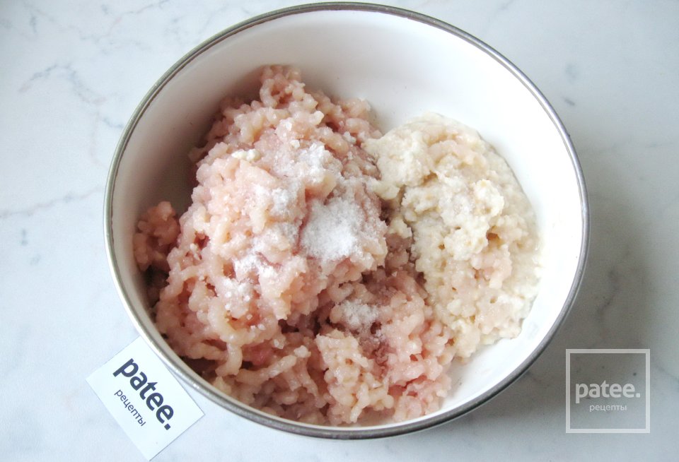 Куриные зразы с печенью - Шаг 4