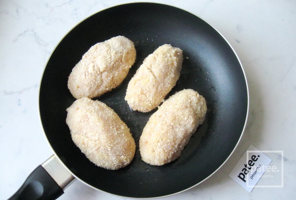 Куриные зразы с печенью - Шаг 16