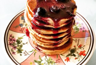 Нежнейшие панкейки на кефире😋