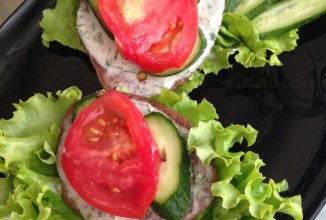 ПП печеночные оладьи