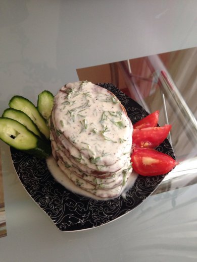 ПП печеночные оладьи - Шаг 2