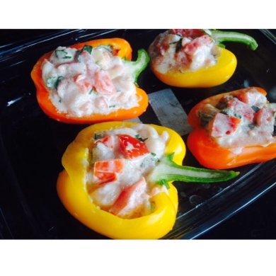 Фаршированный перец с кусочками куриного филе - Шаг 3