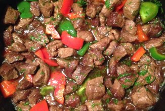 Жаренная говядина с овощами 👐🏼