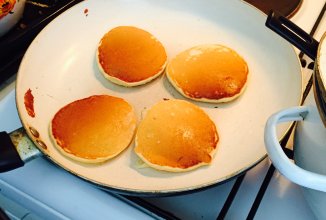 Оладьи на молоке