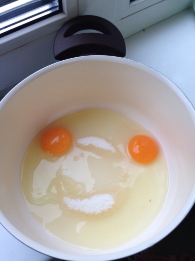 Тонкие домашние блинчики - Шаг 1