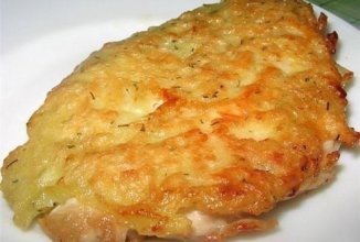 Куриные отбивные с сыром