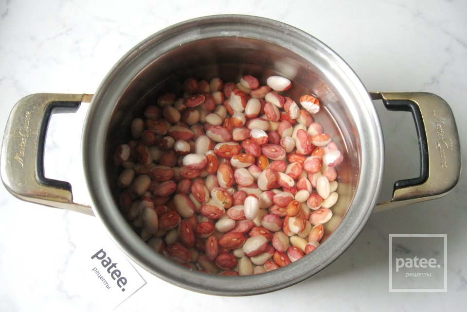 Суп с галушками из фасоли - Шаг 3